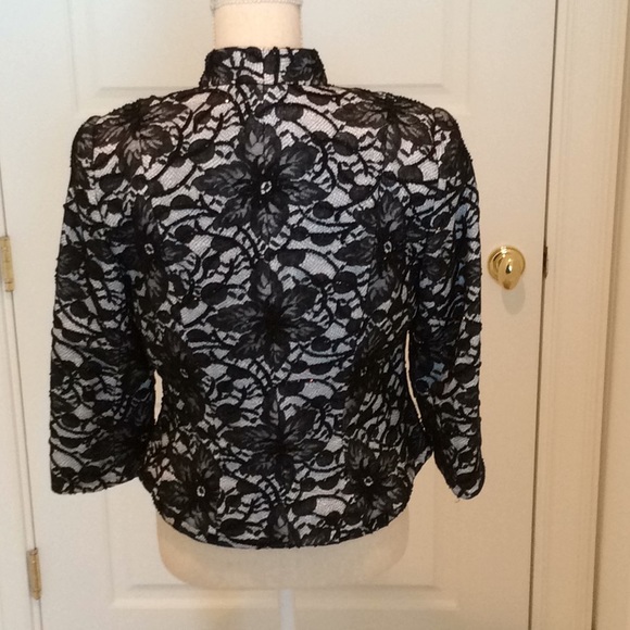 Carmen Marc Valvo Designer Jacket with Bustier - Picture 2 of 8